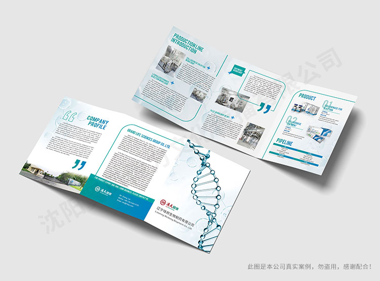 遼寧味邦生物折頁(yè)設(shè)計(jì)